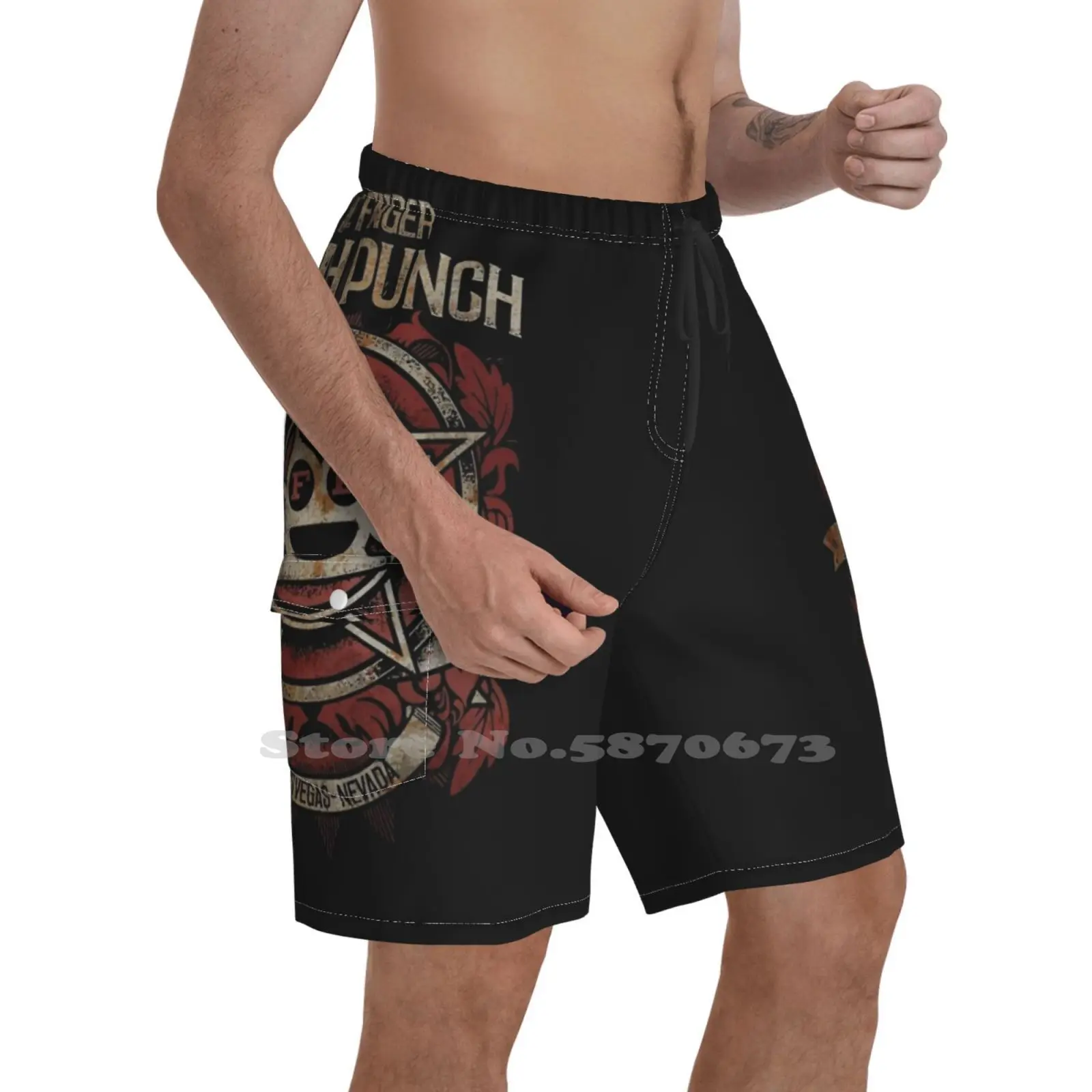 Ffdp Merch модные новые мужские пляжные шорты Vevo Концерт вышел полный круг средний