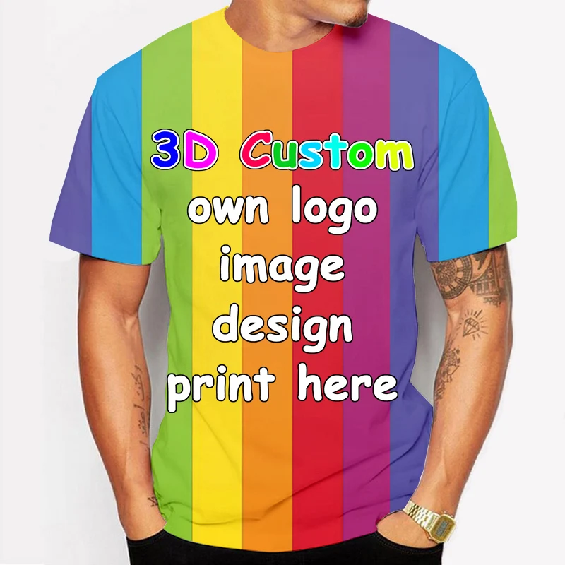 Футболки IFPD по индивидуальному заказу размер ЕС/США топы Sumer для женщин/мужчин