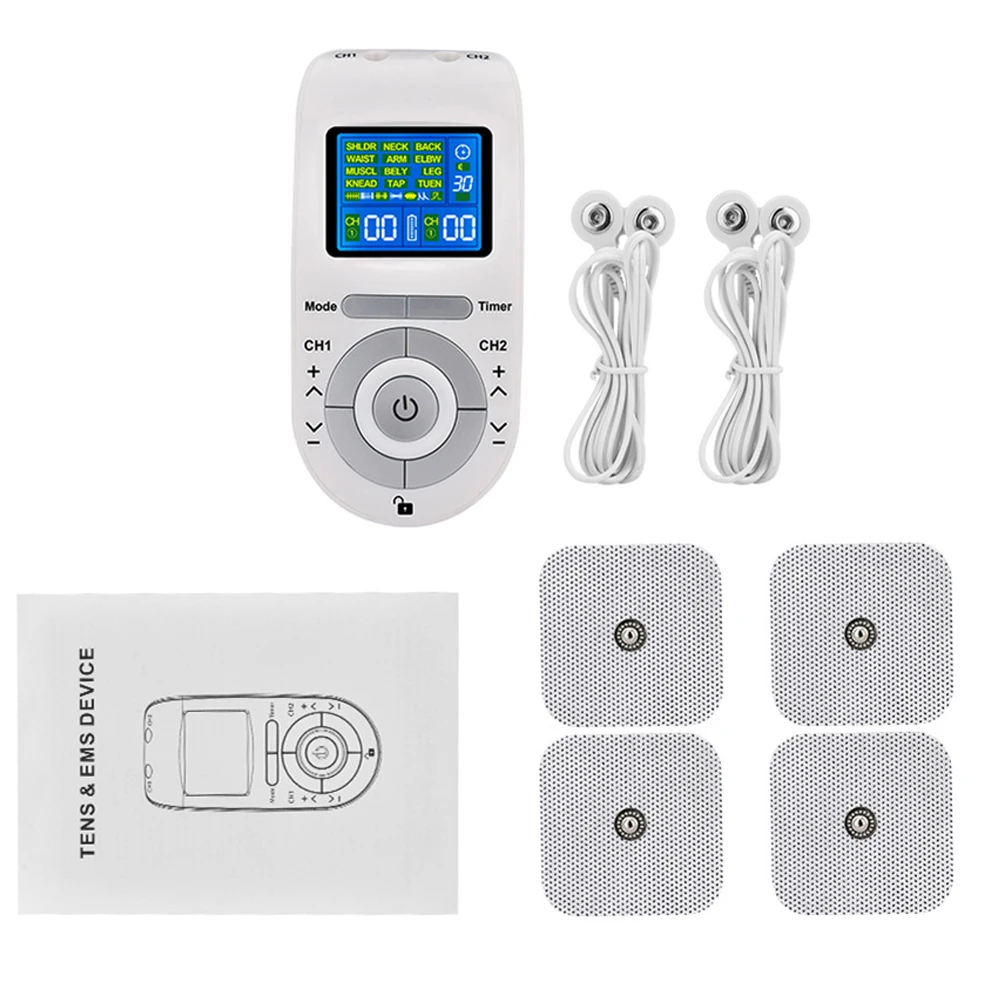 9 режимов электронная терапия тела шеи массажер Пульс Меридиан машина