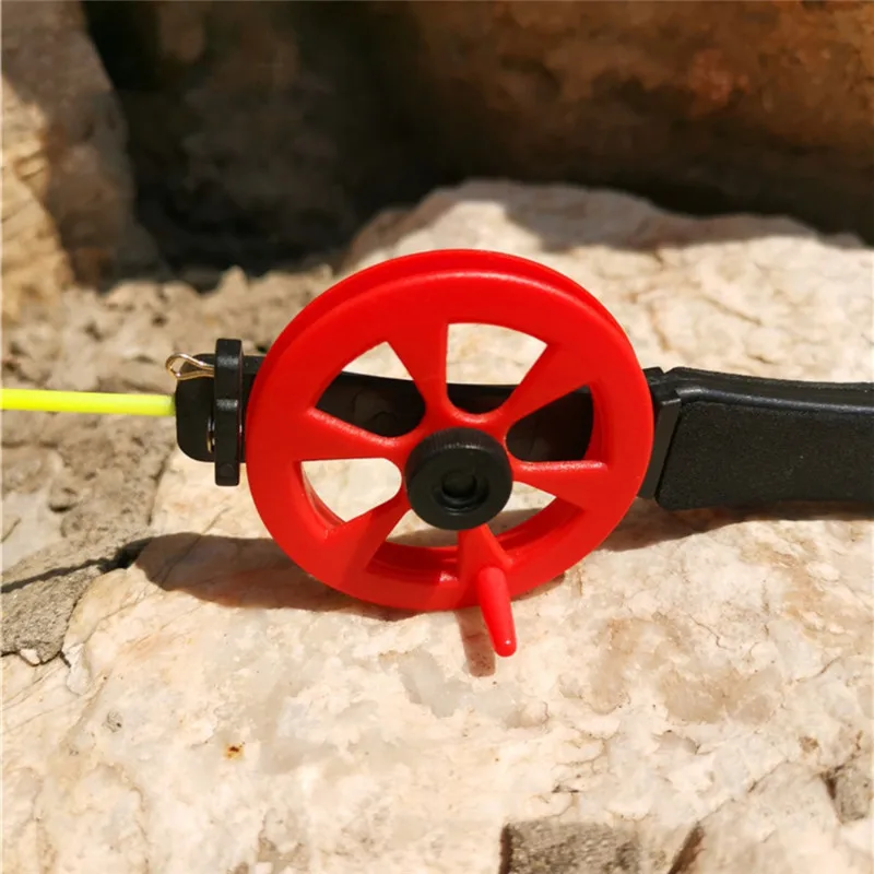 Зимняя уличная Рыболовная катушка пластиковая удочка рыболовные снасти