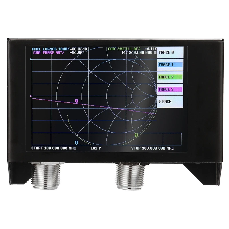 

4.0 Inch TFT LCD Touchscreen SAA-2N NanoVNA V2 Shortwave Antenna Analyzer