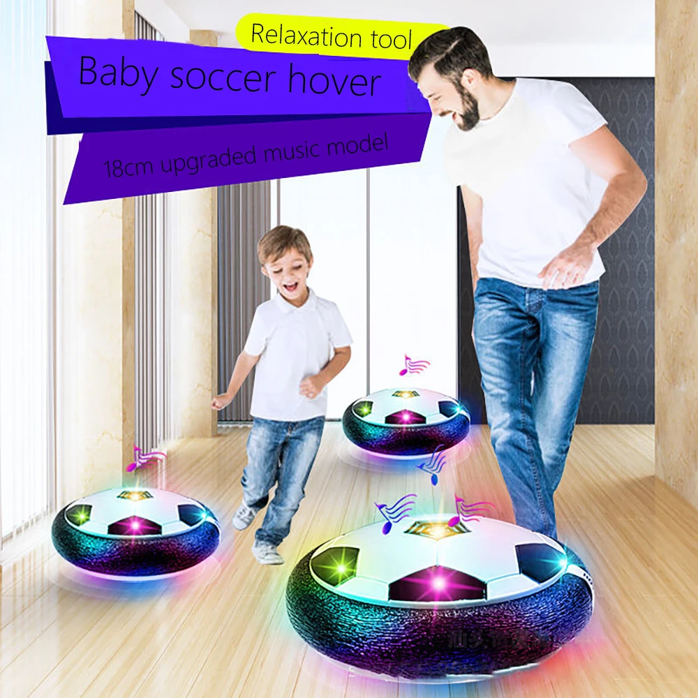 

Electric Air Cushion Suspension Football Toy Light Emitting Music Playset Parent Child Interaction Indoor Toy Child Brinquedos