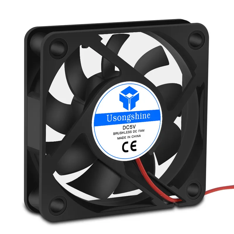 3d pinter вентилятор 6015 60 мм 60x60x15 мм 6 см DC 5 в 12 В 24 В 2Pin кулер осевой вытяжной вентилятор