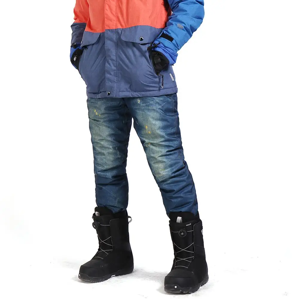 Saenshing открытый Для мужчин лыжный Брюки зима профессии сноуборд