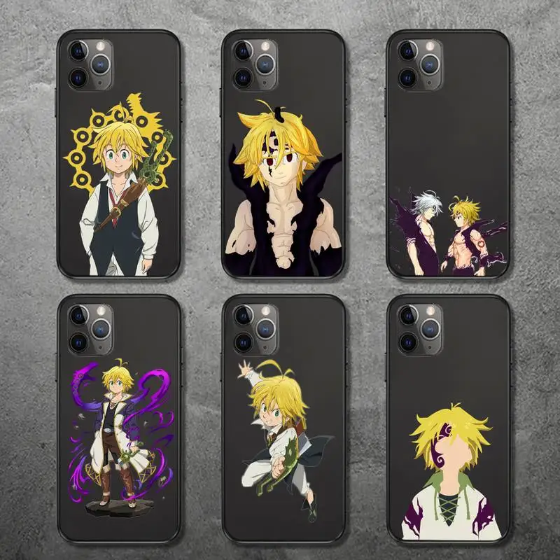 

anime seven deadly sins Phone Case for iPhone 12 11 mini pro XS MAX 8 7 6 6S Plus X 5S SE 2020 XR