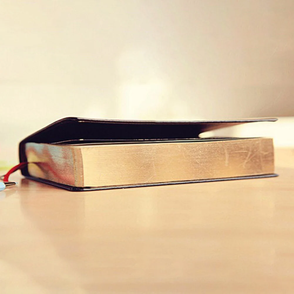 Винтажный блокнот из толстой бумаги кожаный Библейский дневник книга школа