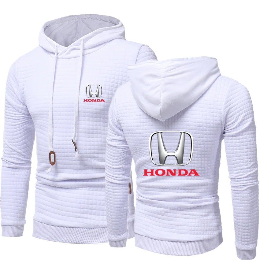 

Honda Car Printing Autumn Winter 2021 New Men's Round Neck Pullover Sweatshirt Korean Casual Personality Pullover DG+009