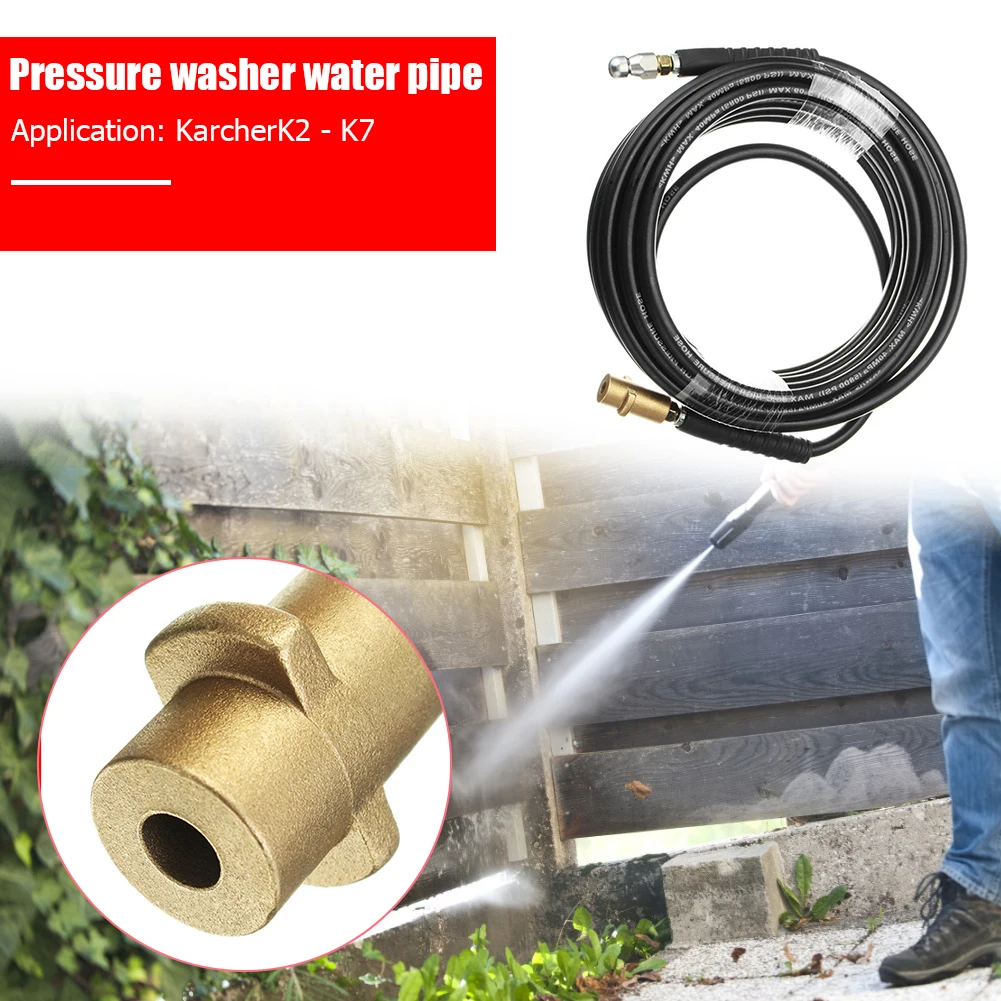 

Brass Fitting High Pressure Cleaning Hose for Karcher K2-K7 Pressure Washer