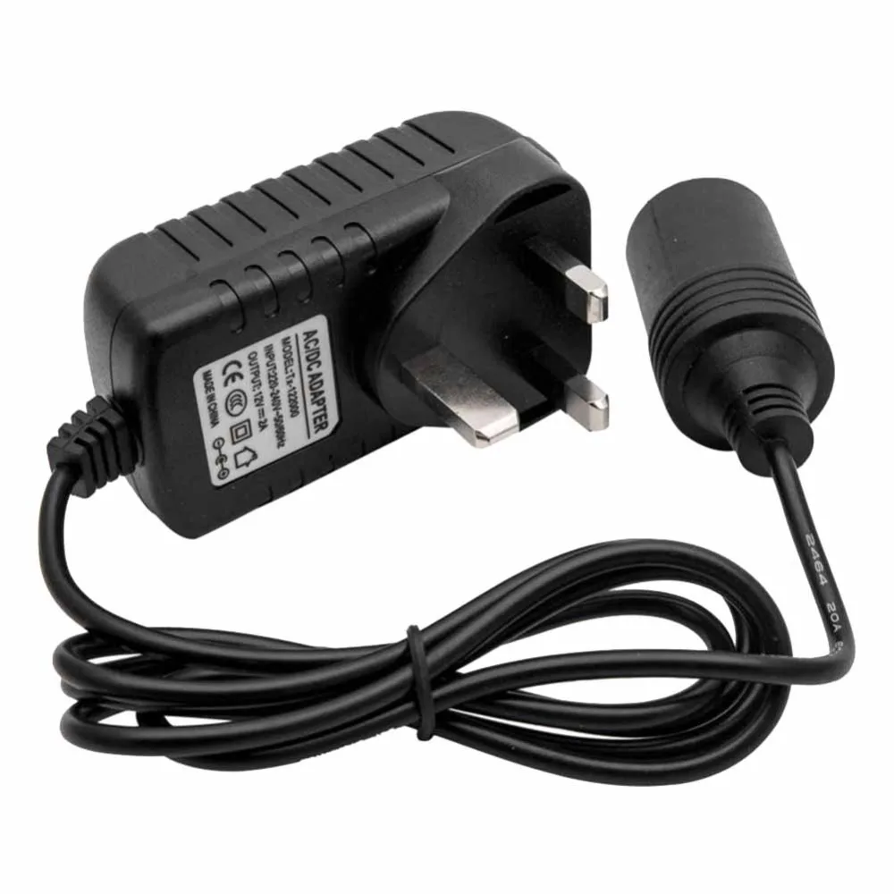 Штепсельная Вилка от сети Bostar 240 В в 12 переходник для автомобильного