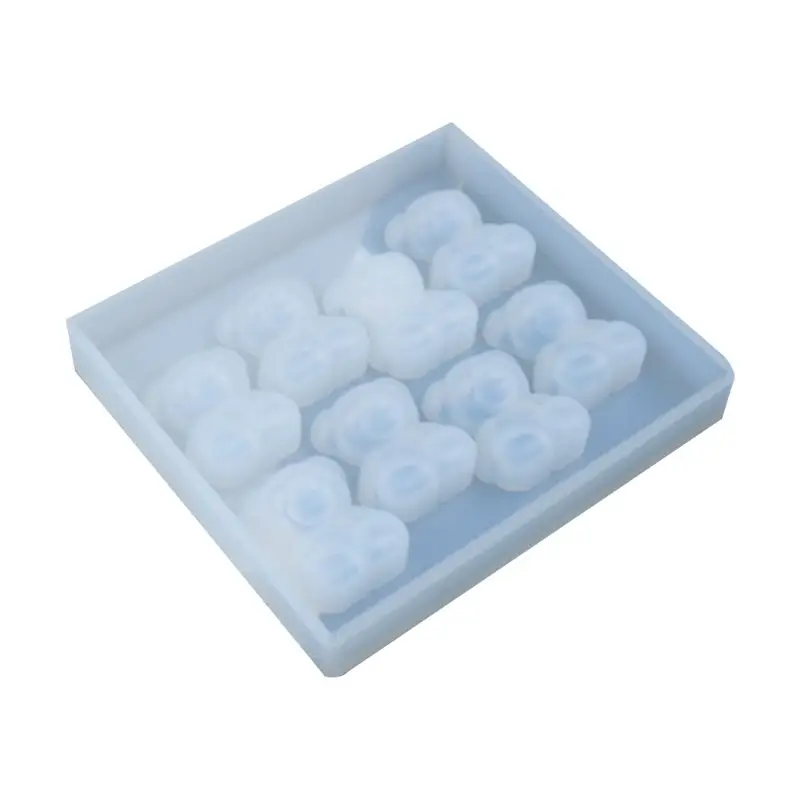 

95AB силиконовая форма для маленьких медведей, сделай сам, изготовление ювелирных изделий, подвеска, форма для эпоксидной смолы, инструмент д...