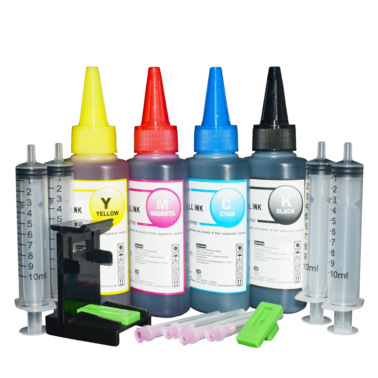 Printer Ink for Hp 305 Ink Cartridge For Hp DeskJet 2300 2700 4100 HP ENVY 6000 6400 Hp 305 xl Ink Cartridge Refill Ink Kit100ml