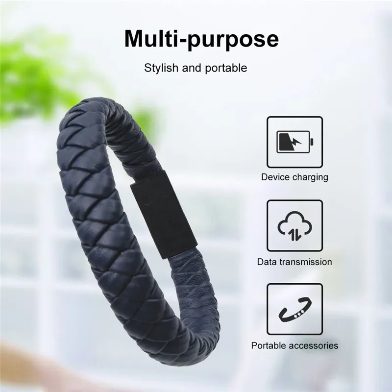 Умный Браслет USB кабель для Samsung S10 S9 Тип C Micro usb быстрой зарядки и передачи данных