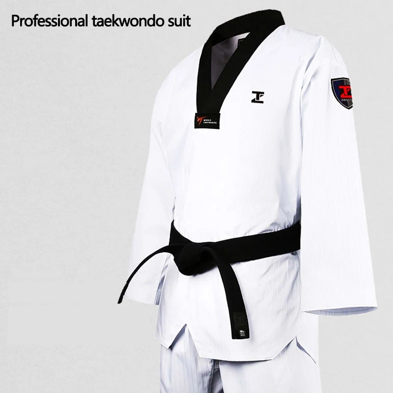 Профессиональная одежда для тхэквондо детей и взрослых костюм на хлопковой