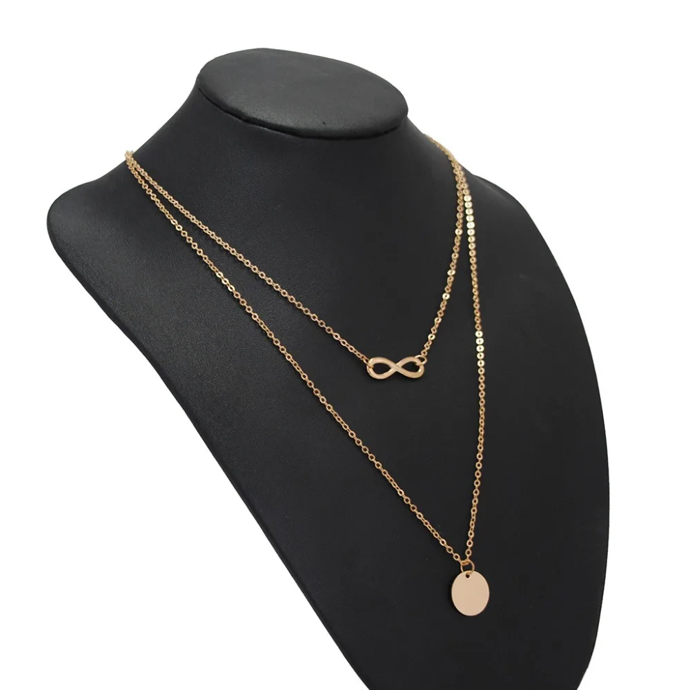 Уникальные модные ювелирные изделия Бесконечность 8 бит минималистическая удача