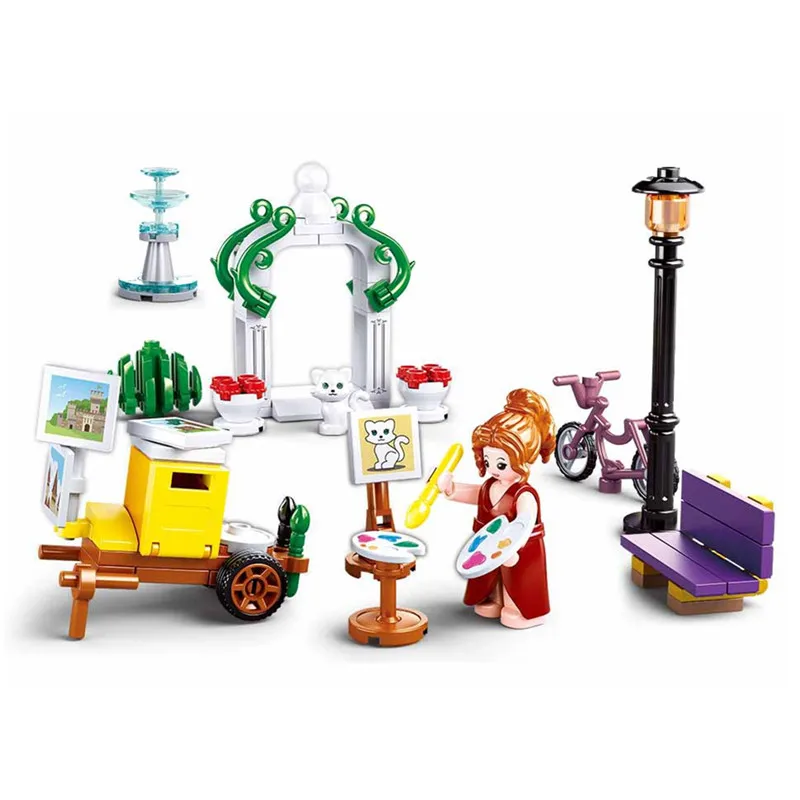 Детский конструктор Город лубан | Игрушки и хобби