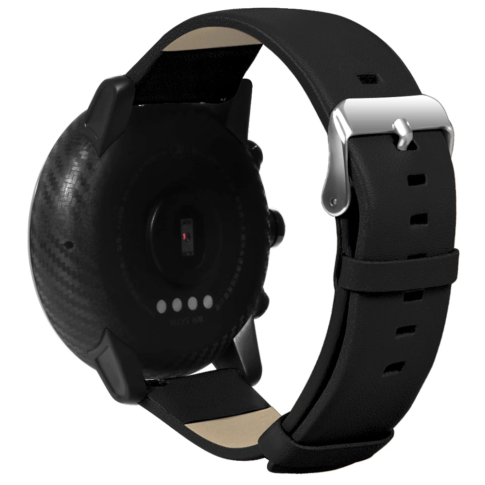 Кожаный ремешок для часов Xiaomi Amazfit Stratos 3 2 2S Pace сменный Браслет Huami AMAZFIT |