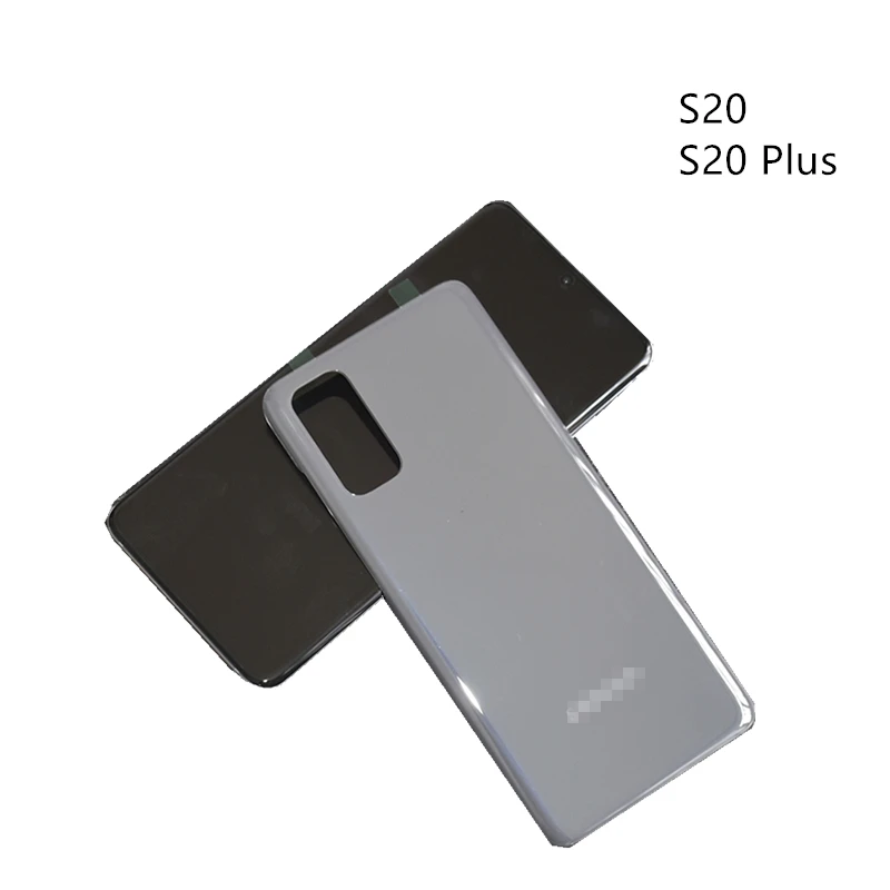1 шт для задней панели Стекло крышка чехол S20 + S20U SM-G980 G988 G985 Корпус Батарея задняя