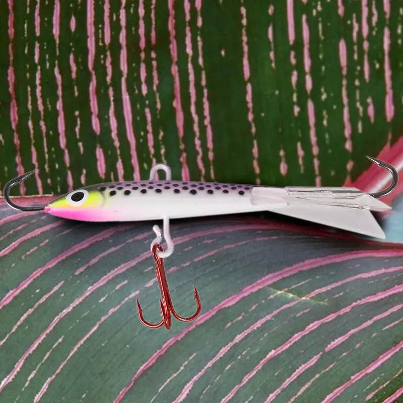 1 шт. зимняя приманка для ловли льда 3D глаза жесткая балансирующая рыбалки