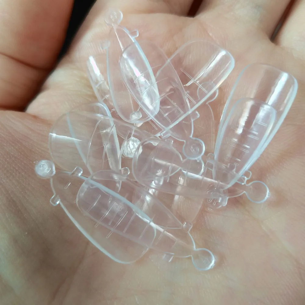 Двойная форма полиуф-гель быстрое наращивание пальцев искусственная для дизайна