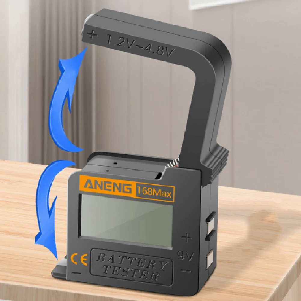 

Portable Battery Tester High Precision Digital Display Battery Fuel Gauge Tool Power Tools Accessories