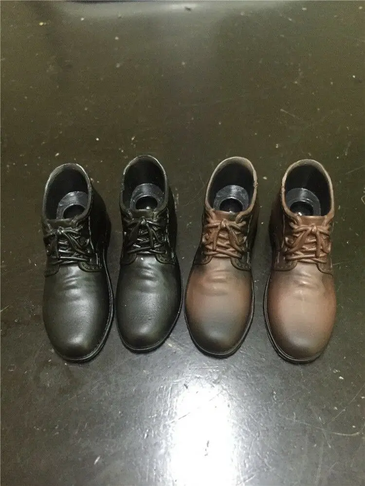 Модель кожаной обуви с высоким верхом масштаб 1:6 для 12-дюймовой куклы | Игрушки и