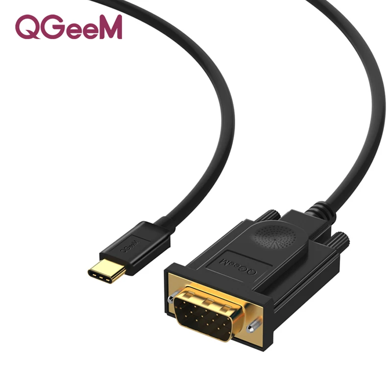 USB C 3,1-VGA кабель USB type C USB-C-VGA Мужской конвертер Кабель-адаптер для Apple, Macbook Chromebook Pixel Dell XPS 13