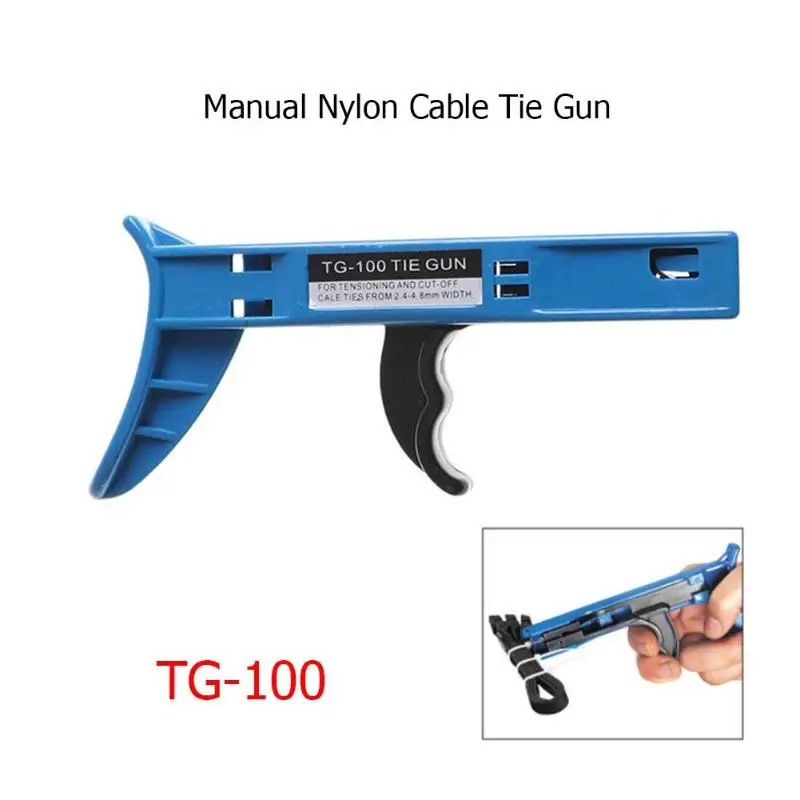 TG 100 ручные пластиковые кабельные стяжки плоскогубцы зажим автоматические