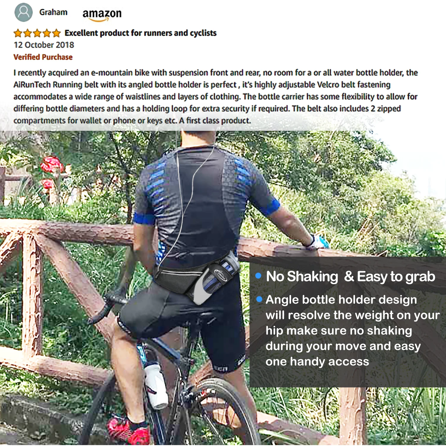 Поясная Сумка для бега и марафона легкая Спортивная бутылка воды скалолазания