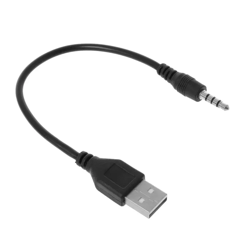 Переходник с USB 2 0 на 3 5 мм аудиоразъем Aux штекер переходник Кабель для передачи