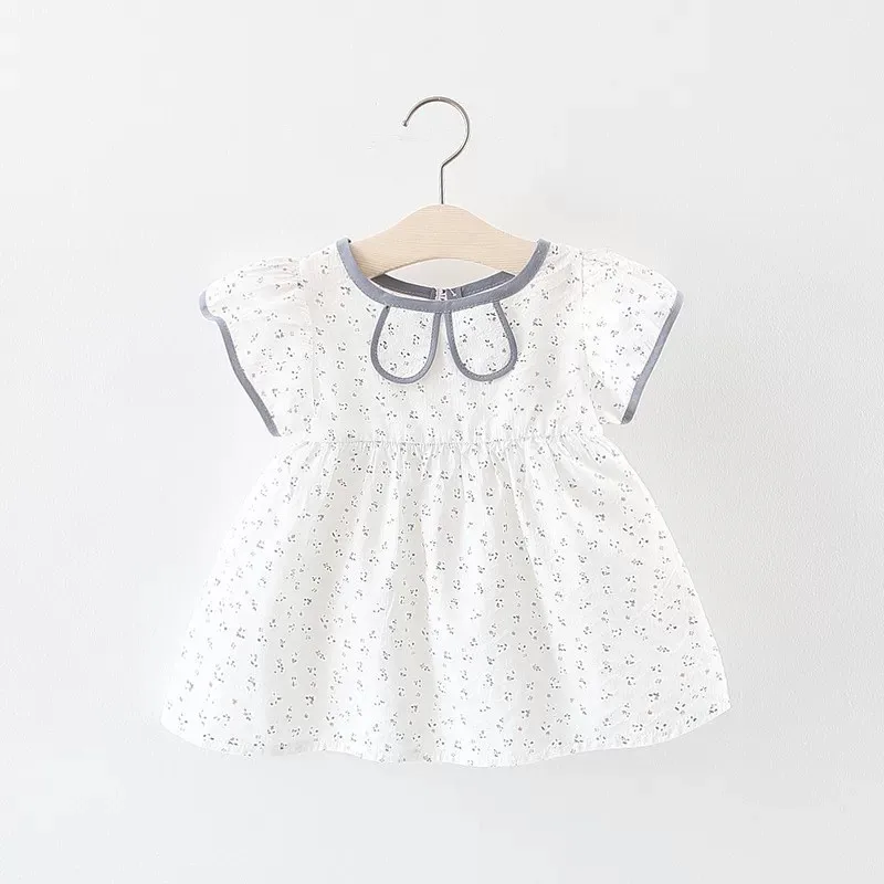 

2021 модное летнее Хлопковое платье; Платье для малышей; Повседневные футболки с коротким рукавом для девочек, праздничное платье с принтом д...