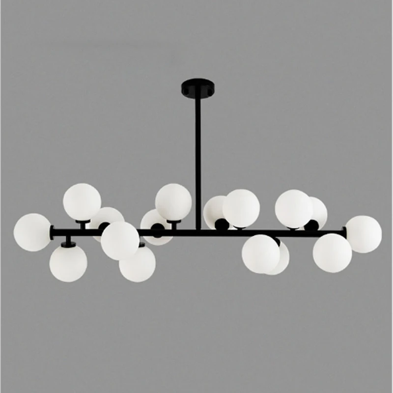 Современная светодиодная люстра Подвесная лампа с 16 светодиодами освещение для