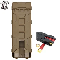 sinairsoft tactical shotgun ammo bag 10 rounds reload holder molle mag pouch for 12 gauge magazine ammo cartridge holder