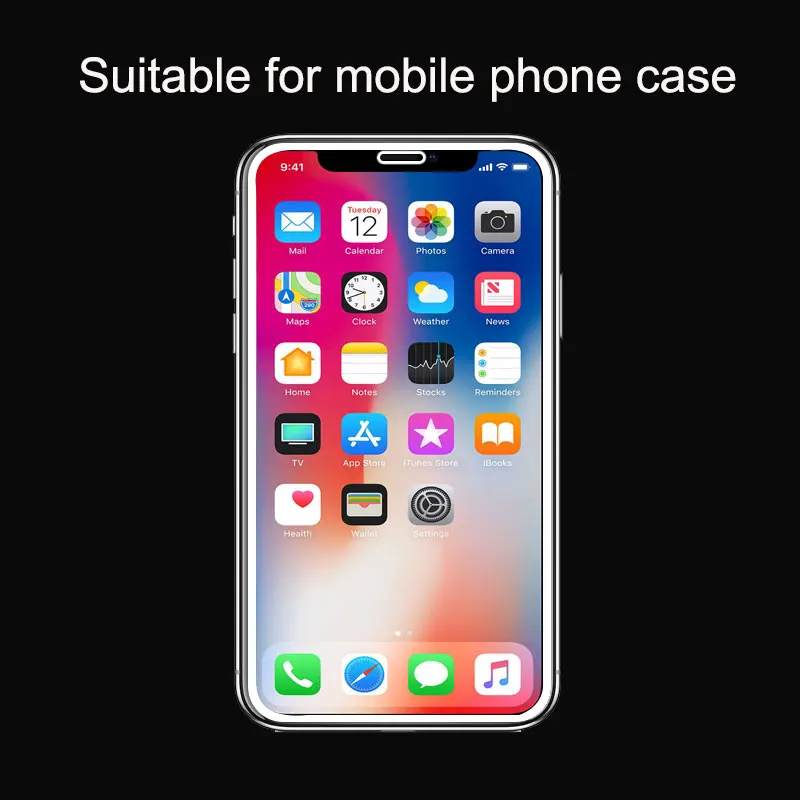 UPaitou 3 шт./упак. защита для экрана из закаленного стекла iPhone X XR XS макс 7 8 плюс Экран