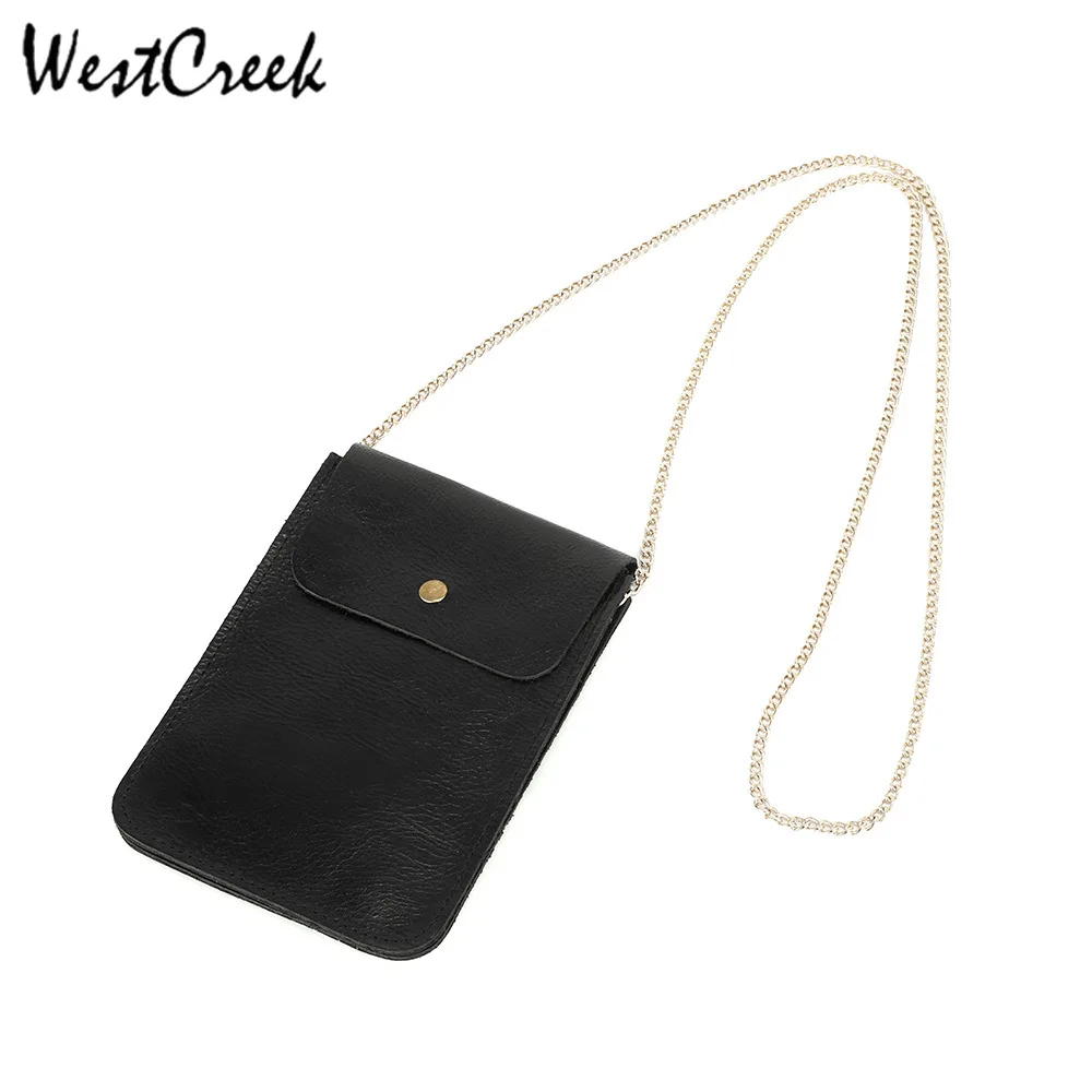 WESTCREEK мини сумка через плечо для женщин мобильный телефон сумка-мессенджер с