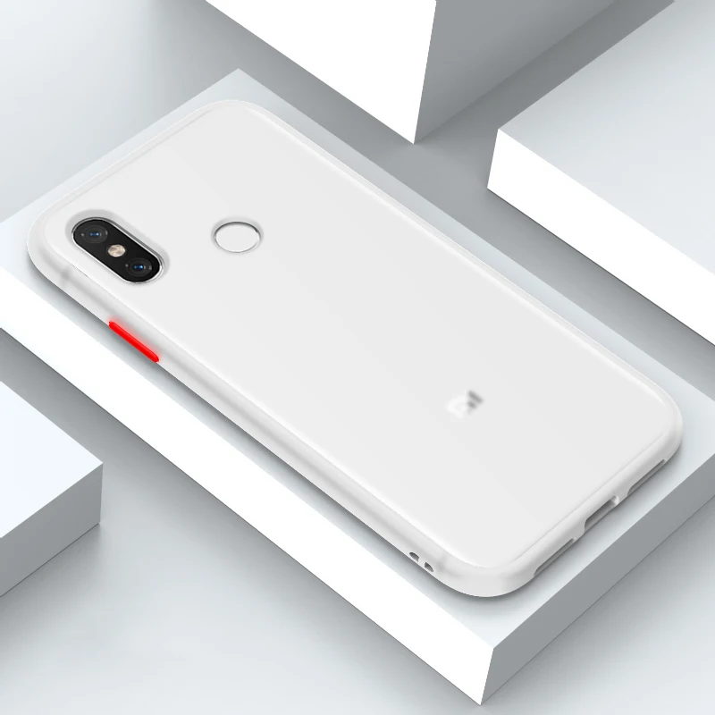 Матовый Силиконовый ударопрочный бампер для телефона Xiaomi Redmi Note 8 8T 7 6 4 4X K20 Pro 8A 7A 6A