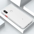 Матовый Силиконовый ударопрочный бампер для телефона Xiaomi Redmi Note 8 8T 7 6 4 4X K20 Pro 8A 7A 6A Mi 9 9T CC9 CC9E Note 10