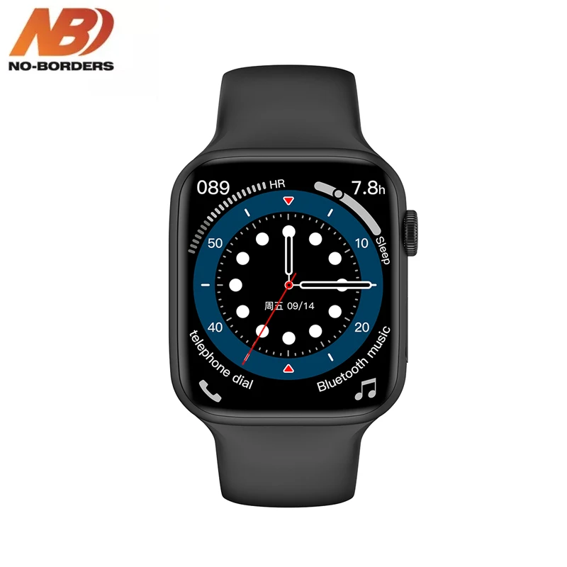 

2021 IWO W506 44MM Smart Watch Series 6 PK W26 W56 Wriless Charge Bluetooth Call Rotate Button Smartwatch