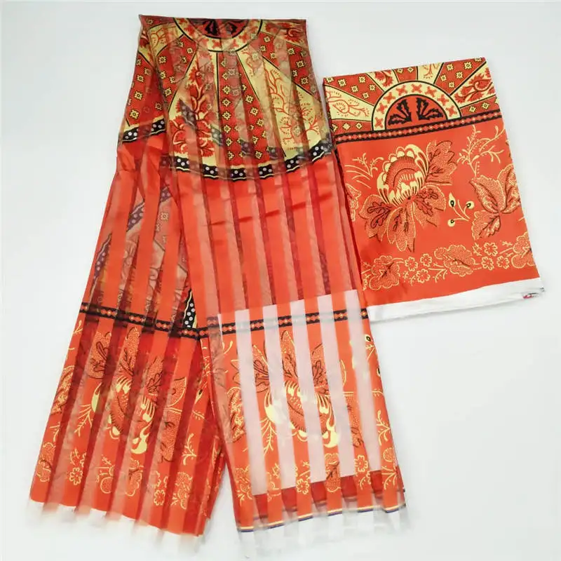 Скидка Органза, шелковая восковая ткань, африканская ткань для платья, Африканский шелк, анкарская ткань, высокое качество 2019 новейший атласный во... Pаспродажа Органза, шелковая восковая ткань, африканская ткань для платья, Африканский шелк, анкарская ткань, высокое качество 2019 новейший атласный во...