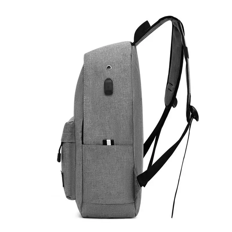 

Leisure Bag Male Simple Canvas backpack male han edition backpack bag computer bag large capacity high school students