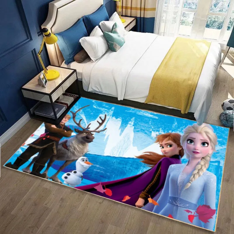 

Disney Mermaid Princess Carpet Adult Children Birthday Gifts Home Decorations Baby Crawling Blanket Comfort Hotel Floor Mat