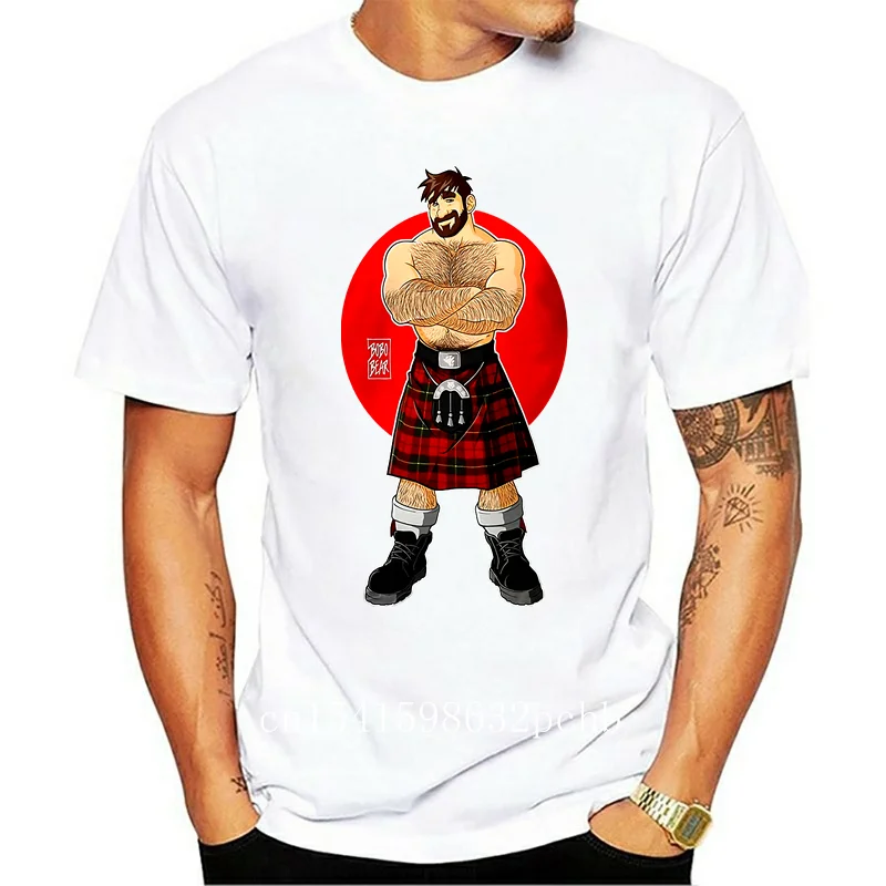 

Summer 2021 New Large Men's T Shirt Strong Man Cute Funny Fashion Short Sleeve T Shirt Contrast Women's Top