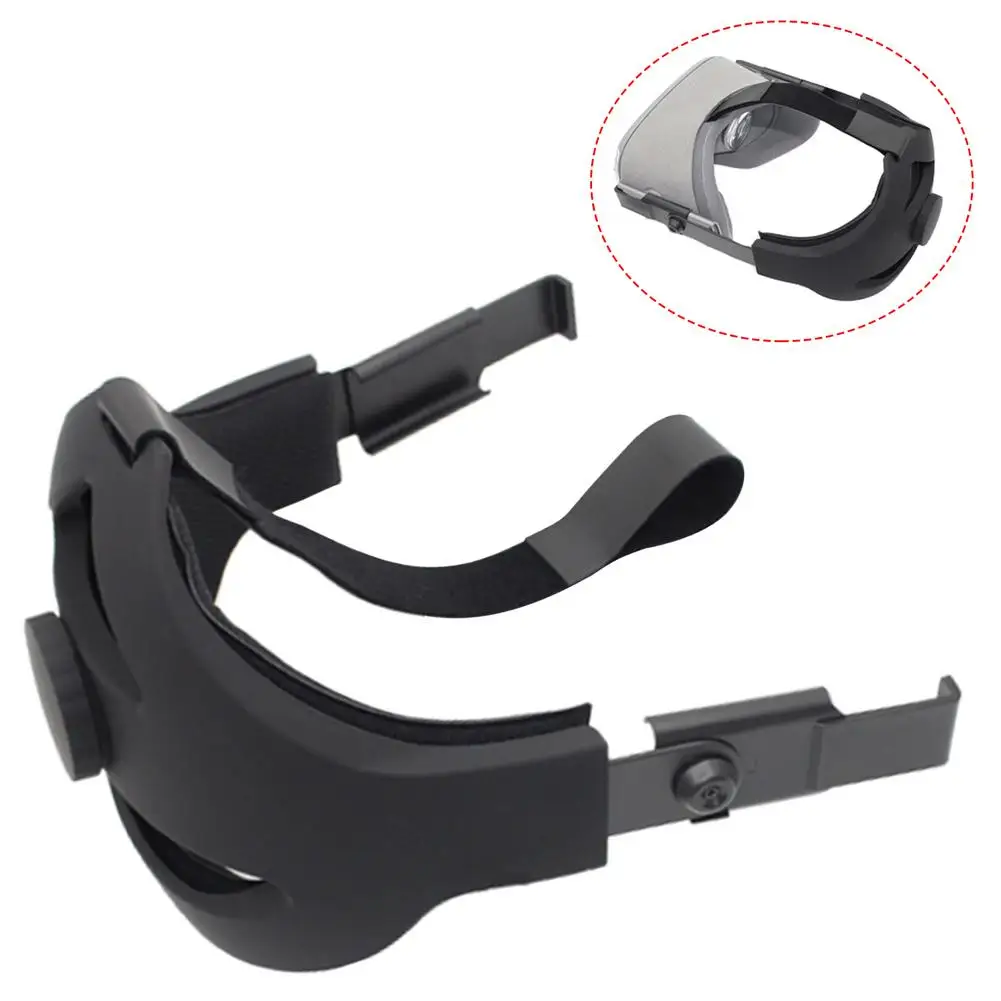 

NEW Apply to Comfortable Adjustable Head Strap For Oculus Quest VR Headset AR Glasses Adjustable Foam Pad No Pressure Relieving