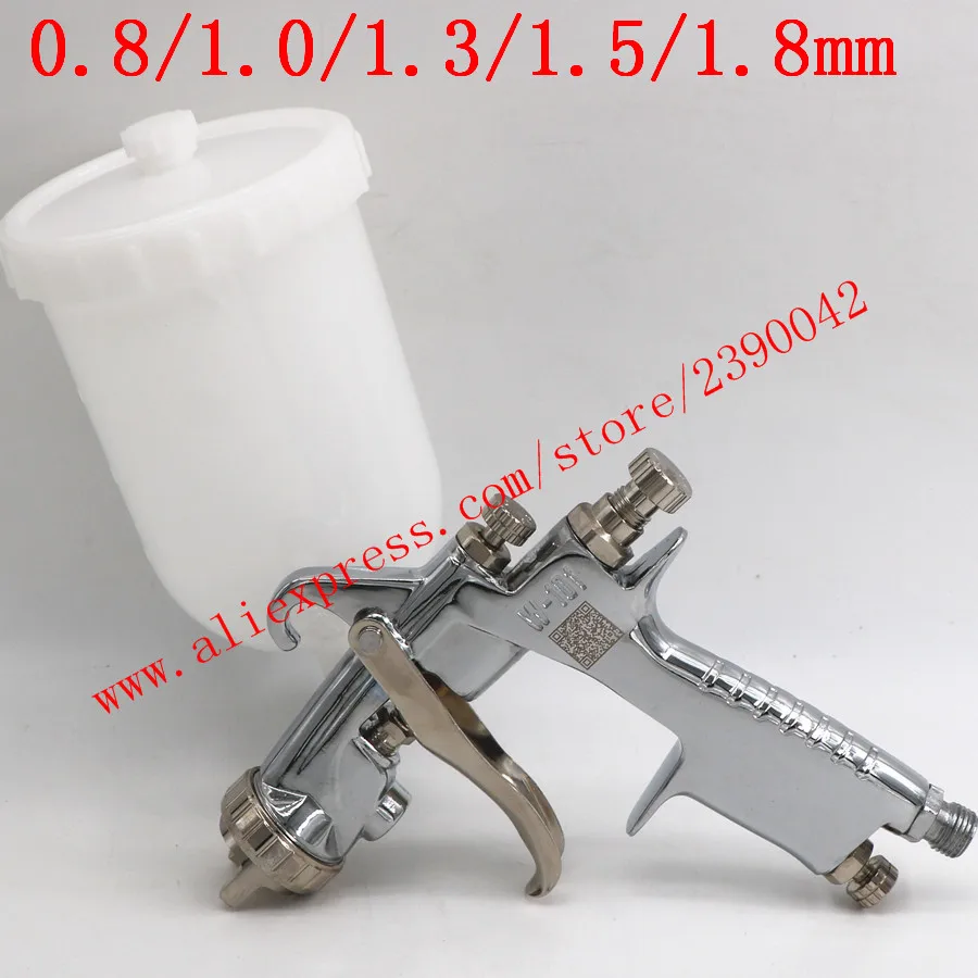 

Original Import W101 HVLP 134G Hand Manual Paint Spray Gun Furniture Car Paint Pistol W-101 Spray Gun 0.8/1.0/1.3/1.5/1.8mm