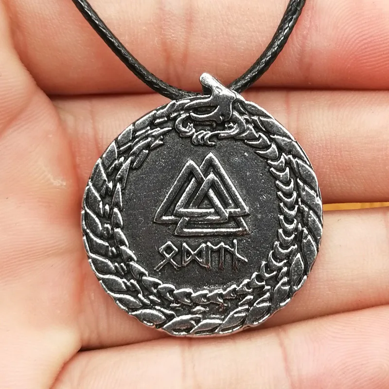 Женское и мужское винтажное ожерелье с подвеской | Украшения аксессуары