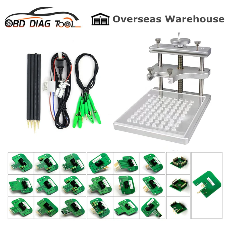 Новейшая рамка из нержавеющей стали LED BDM 4 шт. ручки зонда для Kess Ktag Fgtech ECU чип