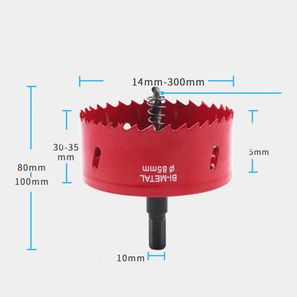 

6/9/11/12pcs Durable M42 HSS Steel Woodworking Sawing Hole Drill Bits Set Wood Metal Gypsum Board Opening Drilling Tool