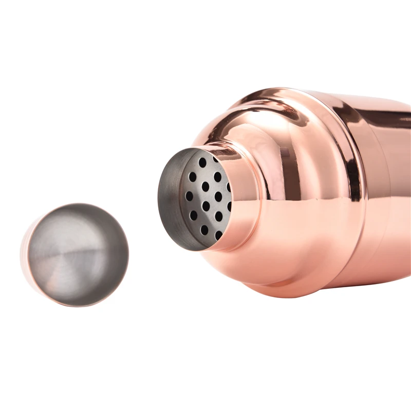 Премиум набор из 4 штук: шейкер 24 унций нержавеющей стали 18/8 двухконцевой Джиггер