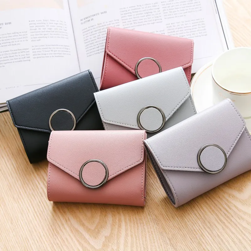 

Women Wallets Small Fashion Brand Leather Purse Women Ladies Card Bag For Women 2020 Clutch Female Purse Money Wallet