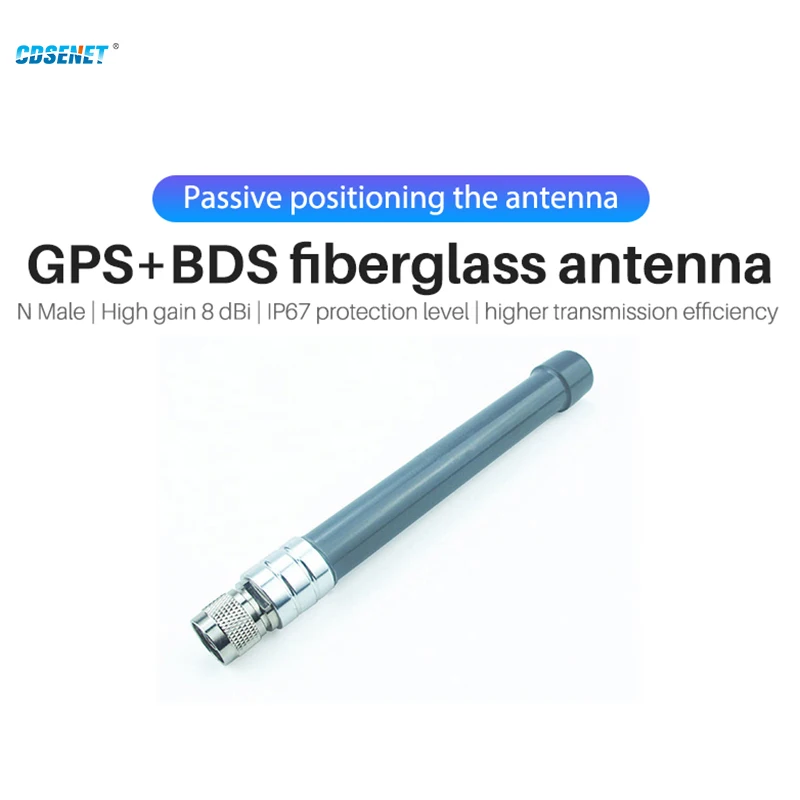 1575MHz GPS BeiDou BDS Fiberglass Antenna 8dBi TXGB-BLG-20 High Gain Long Range N-J Waterproof Strong Sealing for Outdoor Use