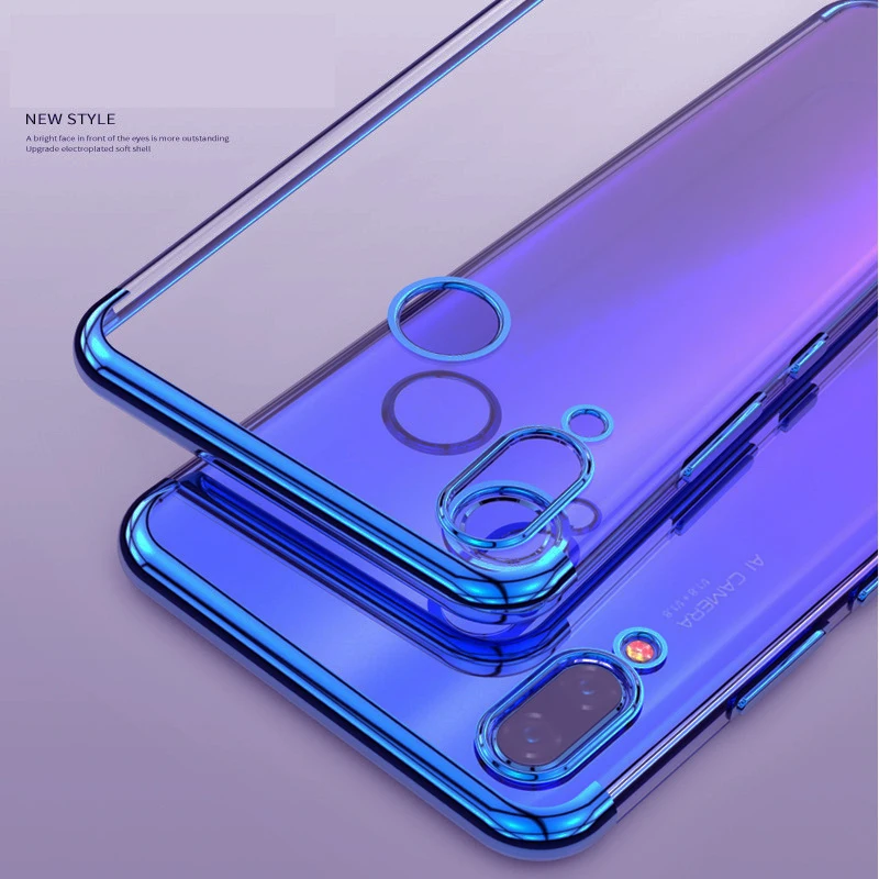 Чехлы для Huawei Mate 30 P40 P30 Pro P20 Lite Nova 6 6SE 5T 3 7i 3e Honor 20 V30 V20 8X прозрачный мягкий